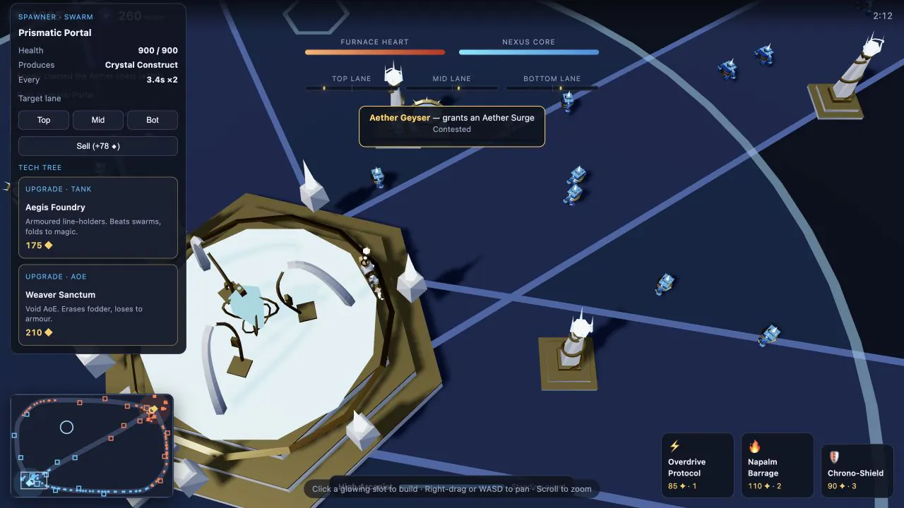 ManaForge development view 1